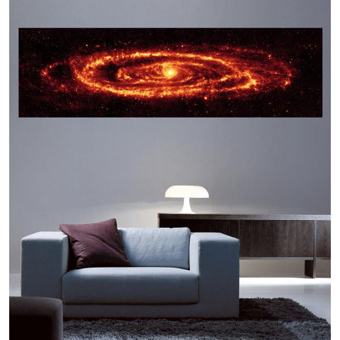 Andromeda Galaxy Gloss Poster Installed | Wallhogs