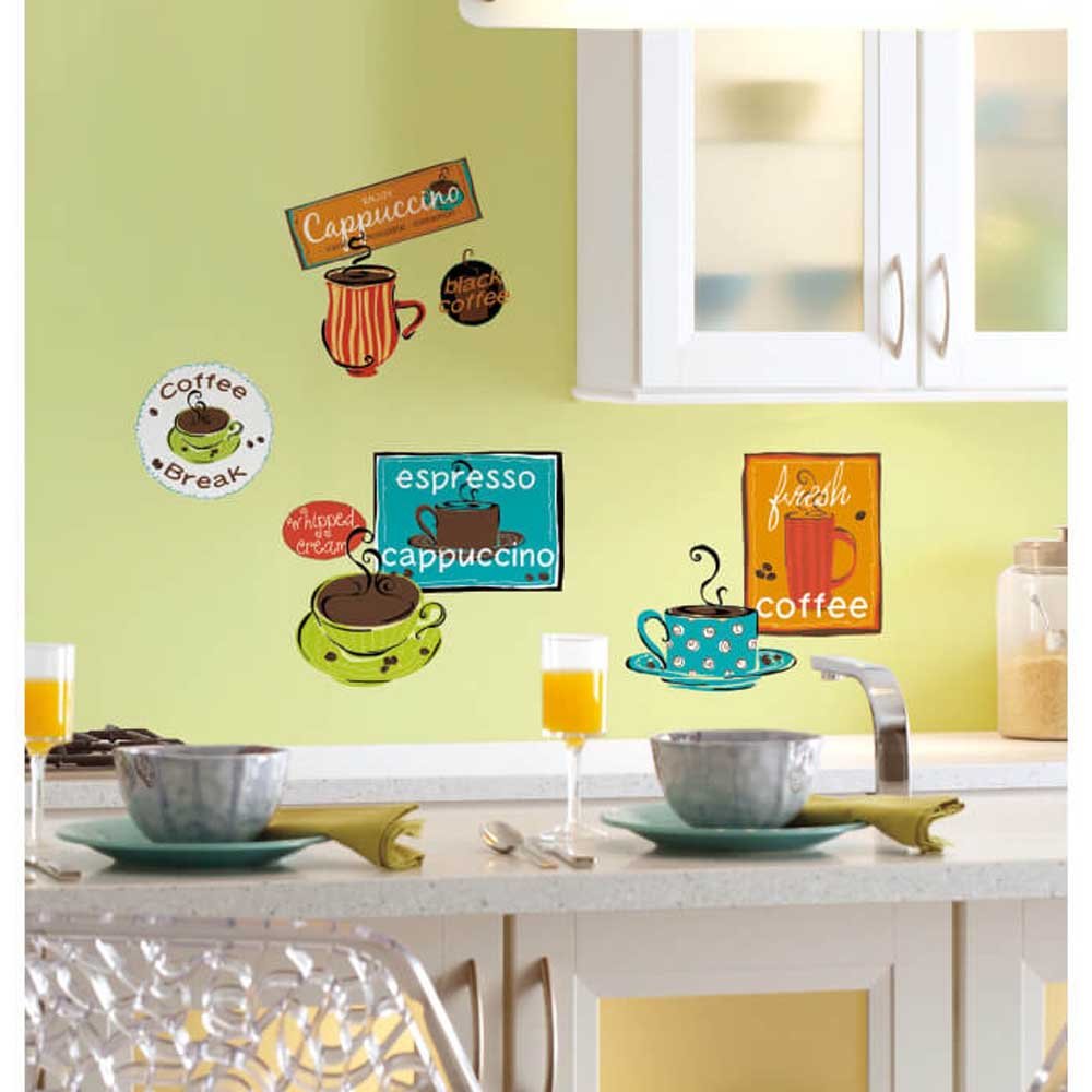 Cafe Wall Decals Installed | Wallhogs