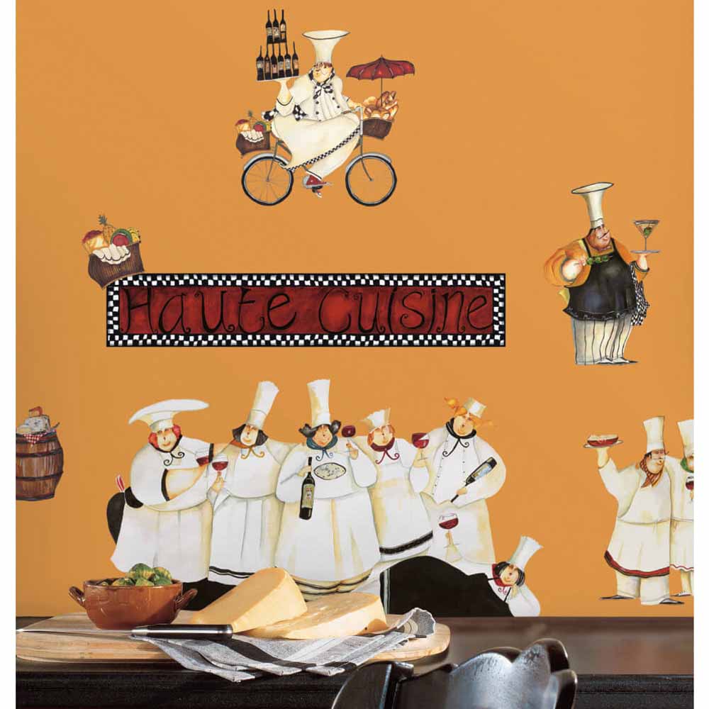 Chef Wall Decals Installed2
