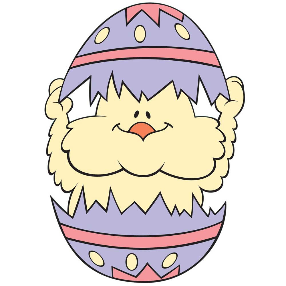 Easter Chick Wall Decal Printed | Wallhogs
