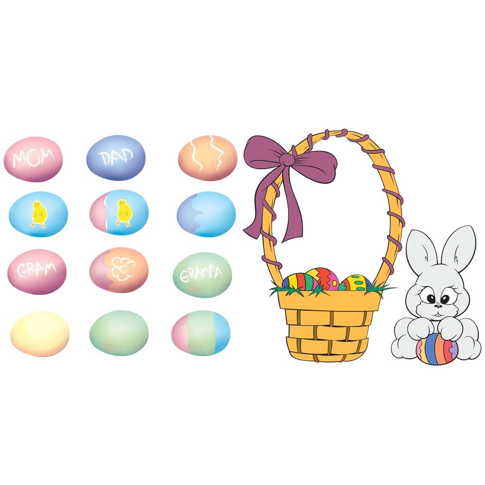 Easter Multi-Pak Wall Decals Printed | Wallhogs