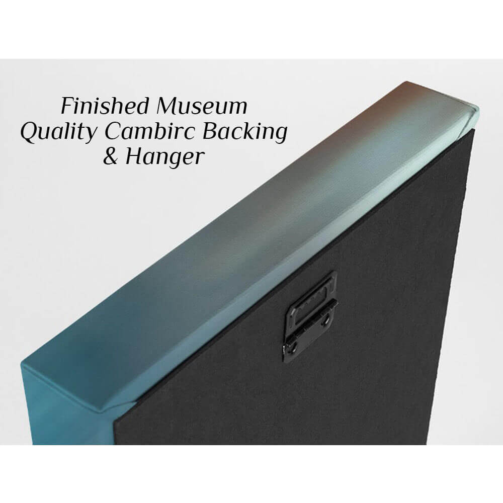 Museum Quality Canvas Backing & Hanger | Wallhogs