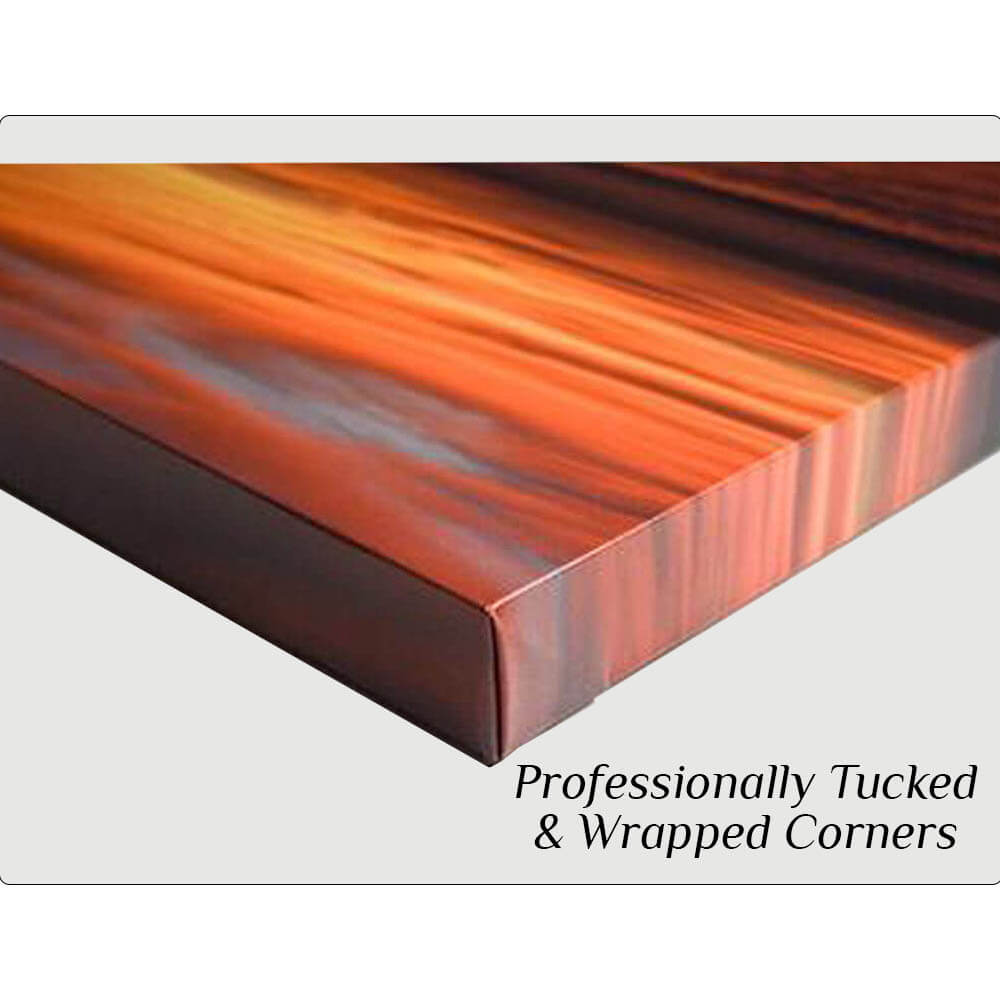 Crossing Giraffes Canvas Print (2 Sizes Available)