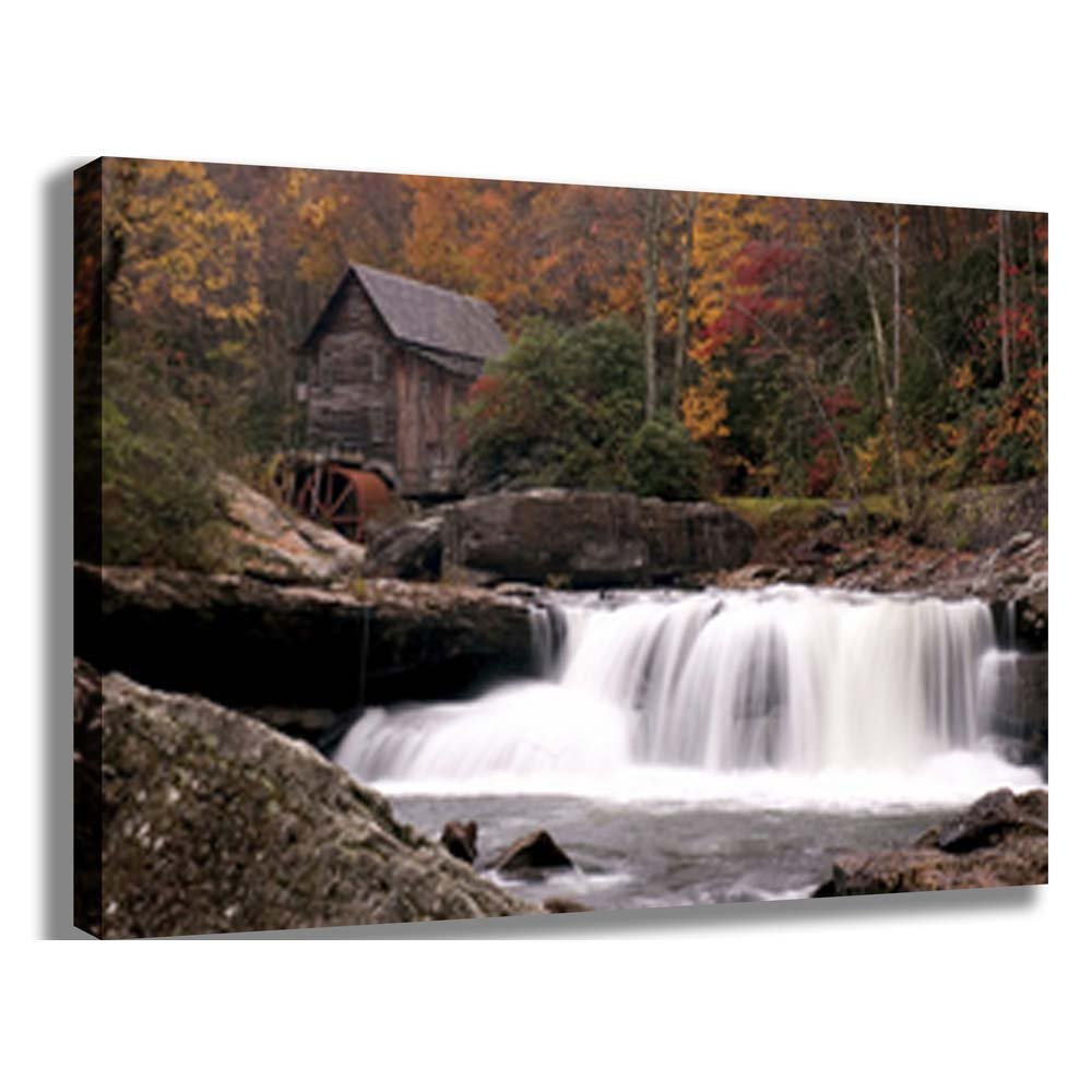 Waterfall Canvas Printed | Wallhogs
