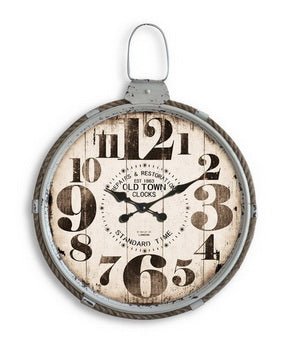 Rustic & Farmhouse Wall Clocks