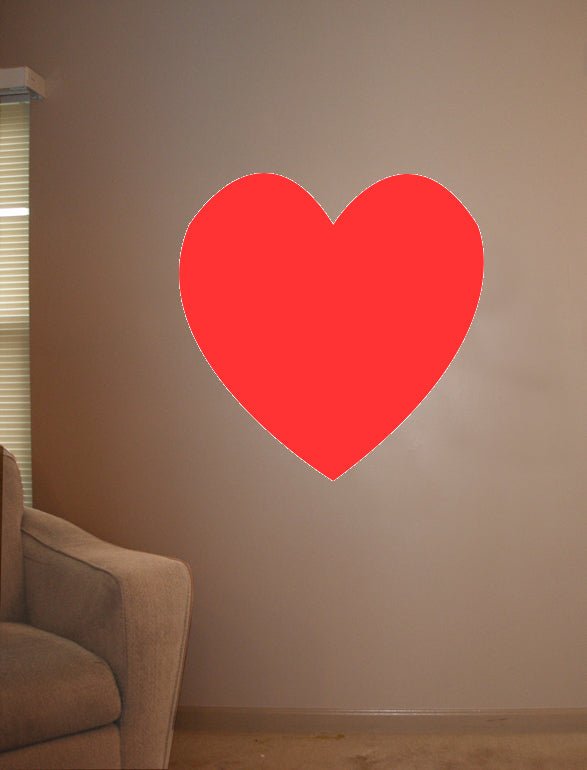 Valentines - Heart Wall Decal | Wallhogs