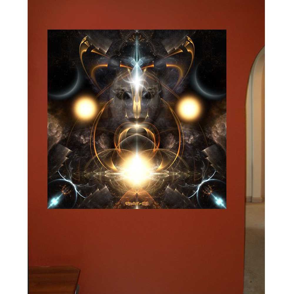 Architects of Light Gloss Poster Installed | Wallhogs