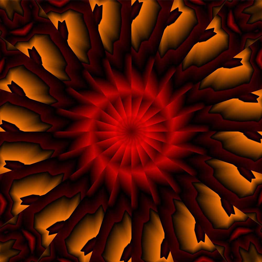 Branches Fractal Art Gloss Poster Printed | Wallhogs