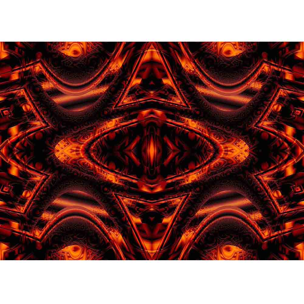 Corridors of the Deep Space SymQuad Evolution Gloss Poster