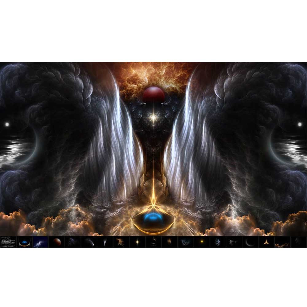 Dream of Sages Fractal Art Gloss Poster Printed | Wallhogs