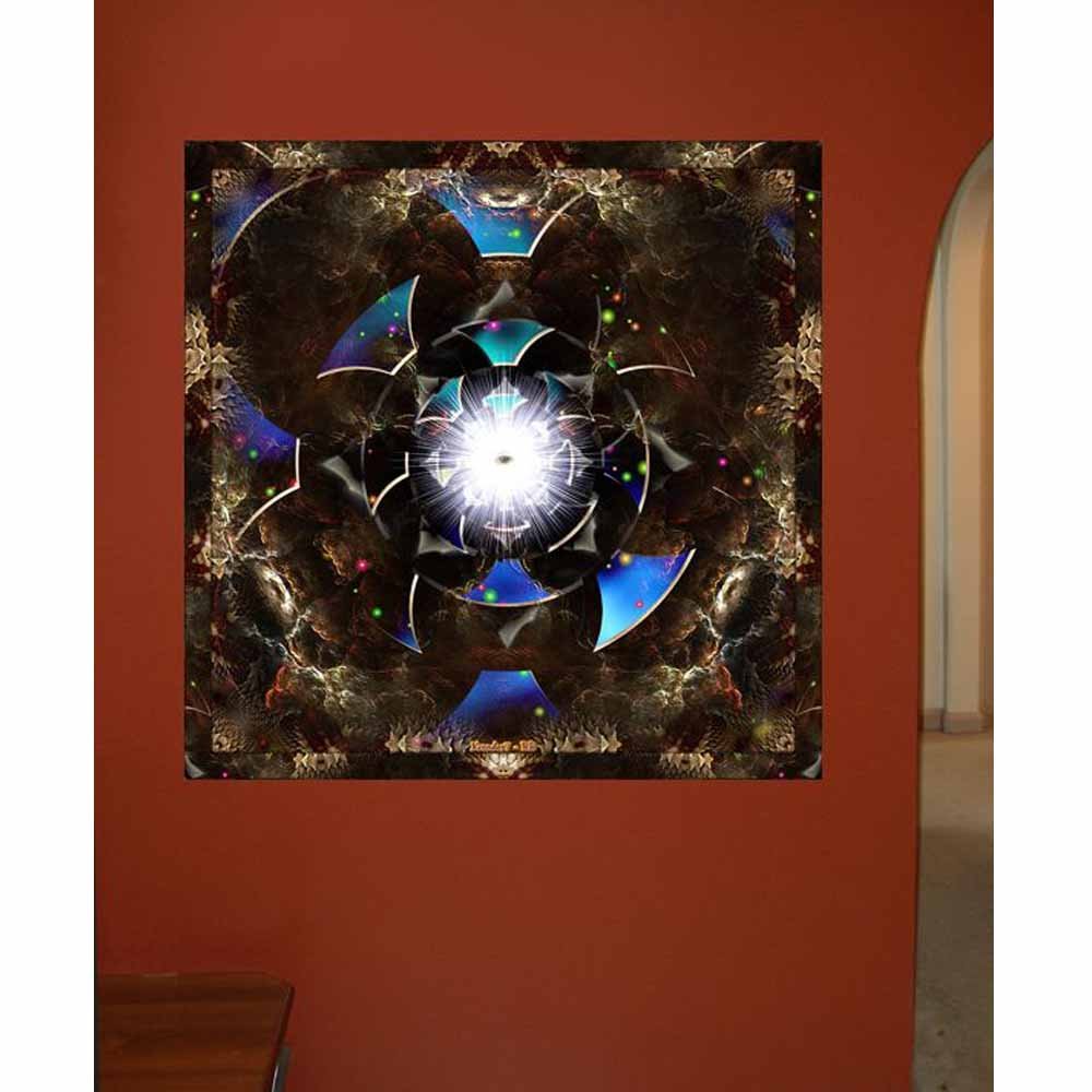 Eye of Eternity Within the Sphere of Light Gloss Poster Installed | Wallhogs
