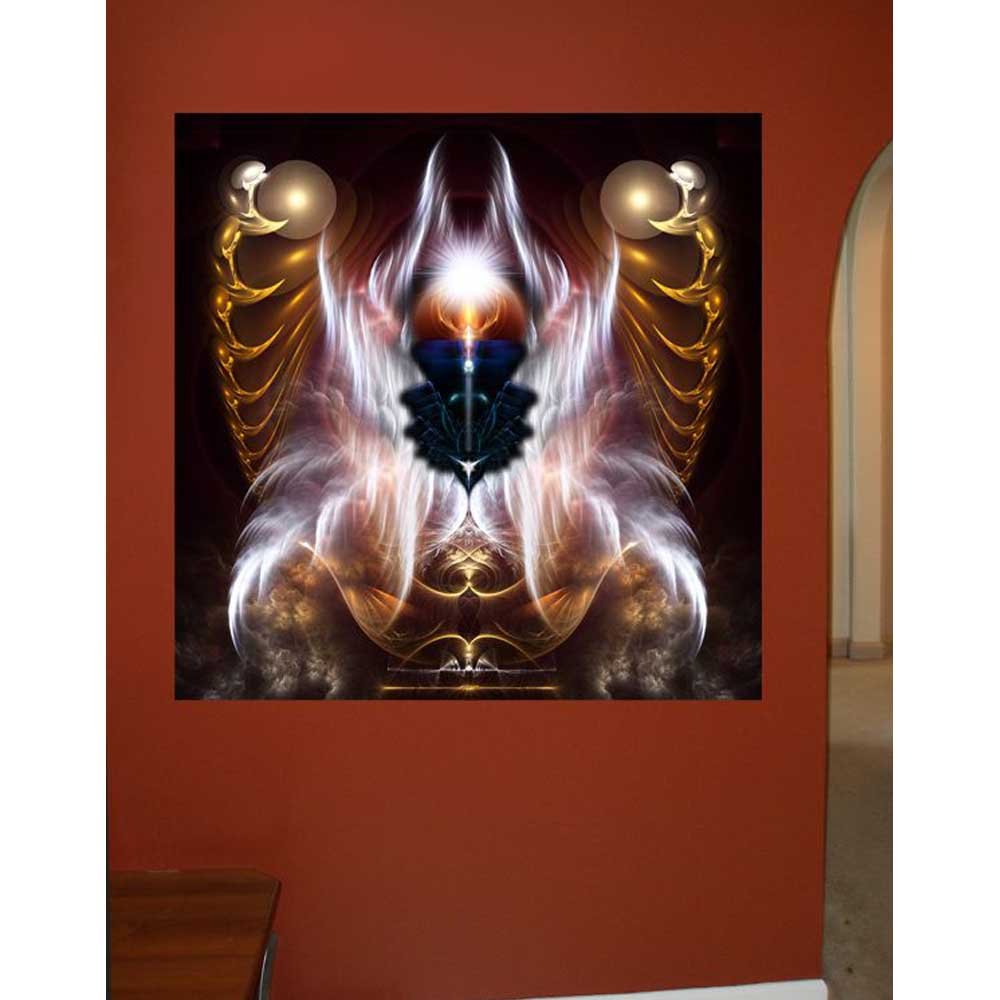 The Heart of Arkus Gloss Poster Installed | Wallhogs