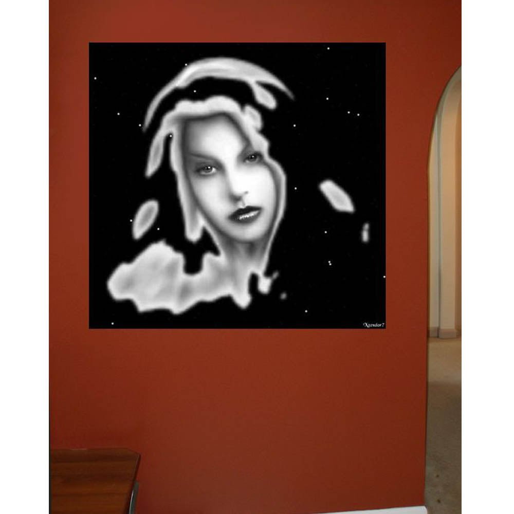 How Could You Space Float Wall Decal Installed | Wallhogs