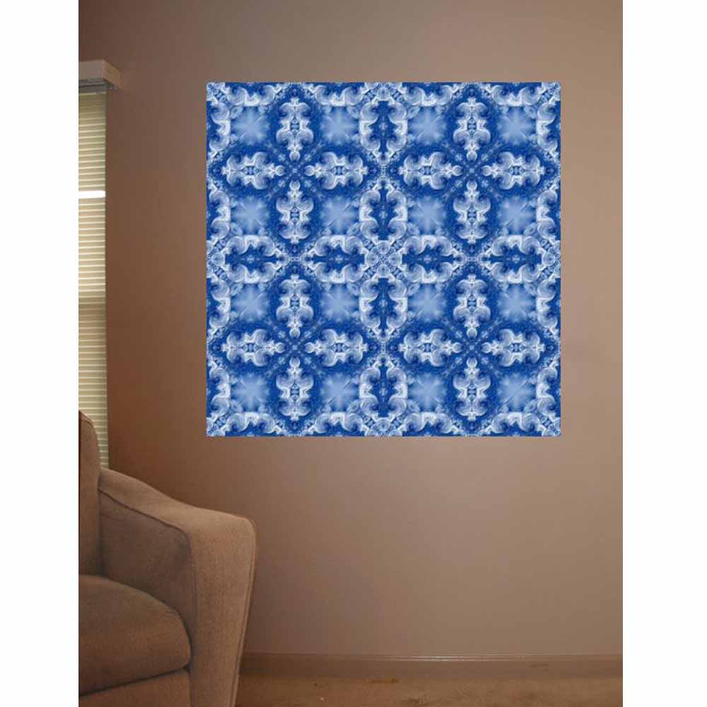 Ripply Cloud Overlays Wall Decal Installed | Wallhogs