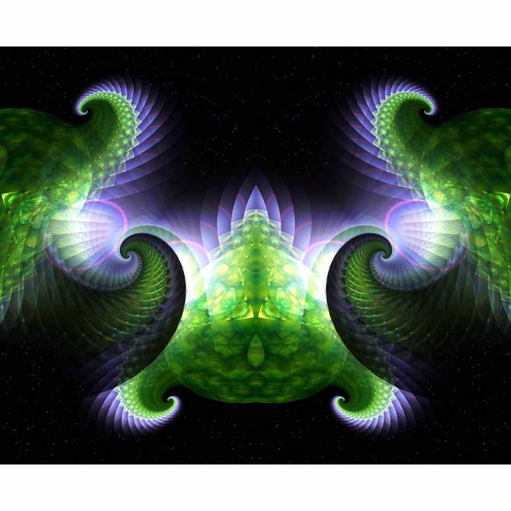 Spiral Space Shells II Wall Decal Printed | Wallhogs